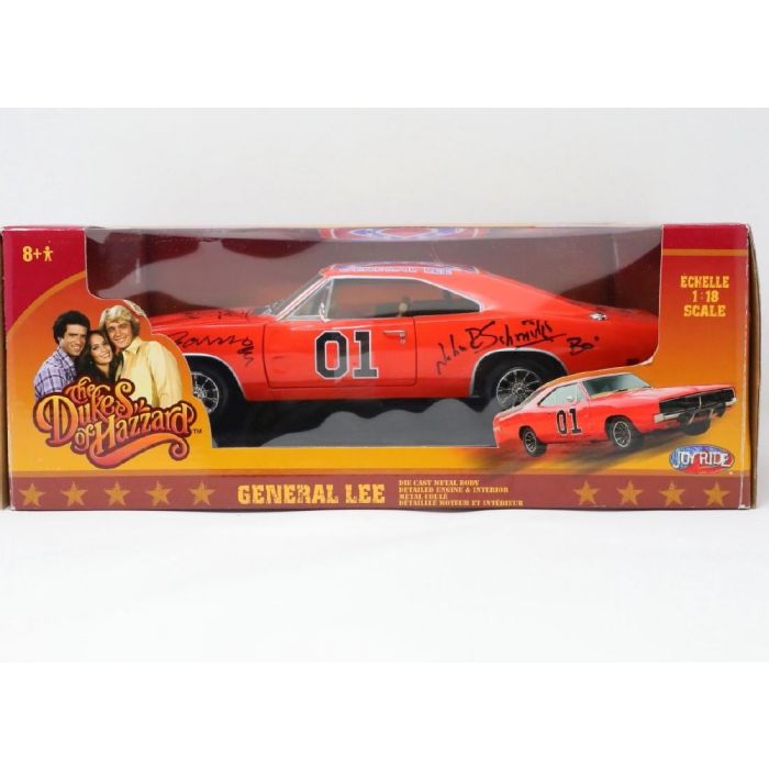 General Lee Signed Die Cast Car Model