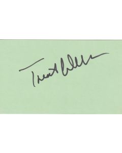 Treat Williams signed in person album page