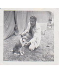 John Derek signed in person 3X5 photo