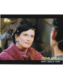 Barbara Bosson Star Trek (including her writing on the back)