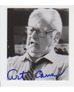 Art Carney signed in person 3X5 photo
