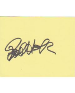 Bob Hope signed in person 2X4 index card