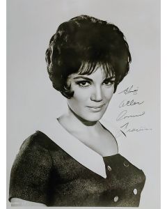 Connie Francis RIP PRETTY LITTLE BABY signed 8x10 # G01