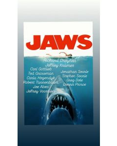 Jaws Reunion 11x17 Poster signed by 12 cast members-STYLE A