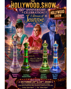 Barbara Eden-SIGNED I DREAM OF JEANNIE BOTTLES! pick your color(s)!