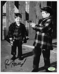 Ron Howard Andy Griffith Show w/ Ed Richard COA