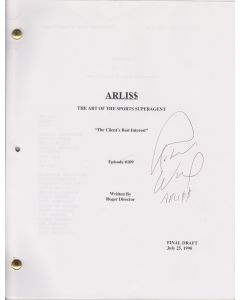 Arli$$ script signed by Robert Wuhl