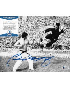 Bolo Yeung Enter the Dragon 11X14 Beckett COA 3