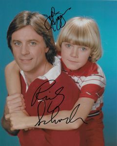 Ricky Schroder & Joel Higgins Silver Spoons 8X10 