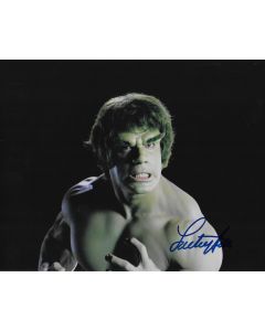 Lou Ferrigno THE INCREDIBLE HULK signed 8x10 # 10