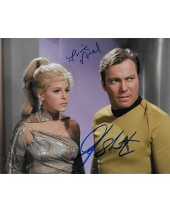 William Shatner and Louise Sorel Star Trek TOS 8X10 