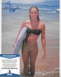 Nicole Eggert 8X10 w/Beckett COA #10