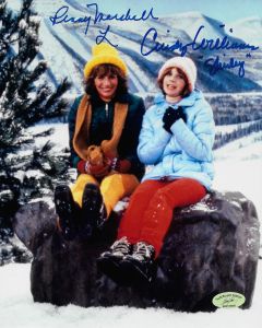 Cindy Williams & Penny Marshall (1943-2018) Laverne & Shirley w/ Ed Richard COA 2
