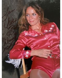 Catherine Bach Dukes of Hazzard Original 8x10 Signed Photo #31