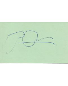 Paul Michael Glaser signed in person index card + photo
