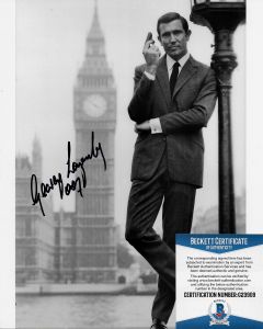 George Lazenby James Bond 007 #31 BECKETT/COA