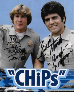 Erik Estrada & Larry Wilcox CHiPs 8X10 #5