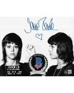 Jane Fonda 8X10 photo w/Beckett COA #4