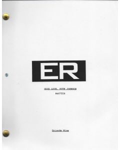 ER"Good Luck, Ruth Johnson" episode 9, Deezer D's personal Original Script