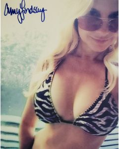 Amy Lindsay STAR TREK, BLACK TIE NIGHTS signed 8x10 # G05