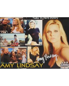 Amy Lindsay STAR TREK, BLACK TIE NIGHTS signed 8x10 # G06