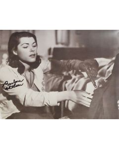 Barbara Wilson TEENAGE DOLL, BLOOD OF DRACULA  signed 8x10 # G02