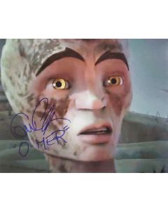 Cam Clarke STAR WARS THE CLONE WARS signed 8x10 # G02