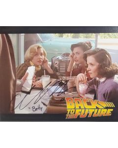 Cristen Kauffman BACK TO THE FUTURE signed 8x10 # G01