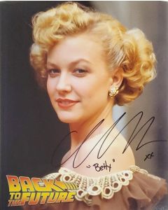 Cristen Kauffman BACK TO THE FUTURE signed 8x10 # G06