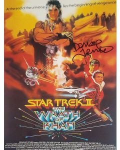 Deney Terrio STAR TREK THE WRATH OF KHAN signed 8x10 # G03