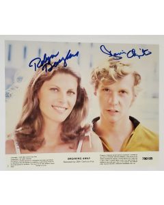 Dennis Christopher & Robyn Douglass BREAKING AWAY signed 8x10 # G05