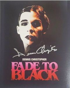 Dennis Christopher FADE TO BLACK signed 8x10 # G09