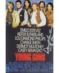 Dermot Mulroney YOUNG GUNS signed 8x10 # G09