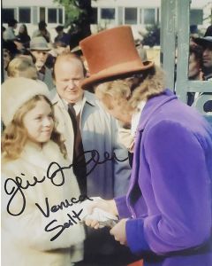 Julie Dawn Cole WILLY WONKA AND THE CHOCOLATE FACTORY signed 8x10 # G09