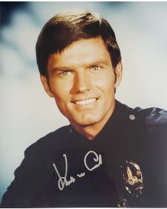 Kent McCord ADAM-12 signed 8x10 # G09
