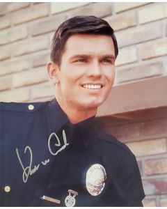 Kent McCord ADAM-12 signed 8x10 # G11