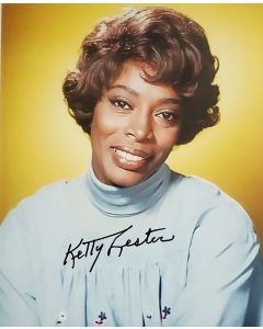 Ketty Lester LITTLE HOUSE ON THE PRAIRIE, DAYS OF OUR LIVES signed 8x10 # G04