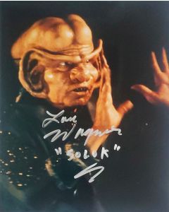 Lou Wagner STAR TREK original photo signed 8x10