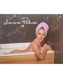 Luciana Paluzzi THUNDERBALL signed 8x10 # G03