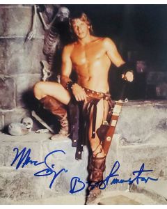 Marc Singer BEASTMASTER signed 8x10 (with movie title!) # G17