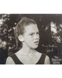 Mary Badham TWILIGHT ZONE signed 8x10(w/character name) # G04
