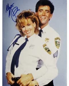 Matt McCoy POLICE ACADEMY 5 signed 8x10 # G02