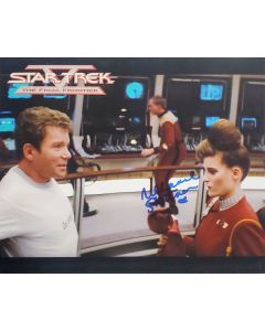 Melanie Shatner STAR TREK IV, V signed 8x10 # G03