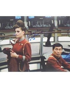 Melanie Shatner STAR TREK IV, V signed 8x10 # G04