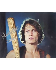Michael Beck WARRIORS signed 8x10 with character name # G03