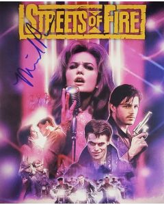 Michael Pare STREETS OF FIRE 1984 Original Autographed 8X10 Photo #7