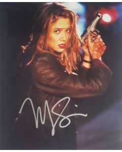 Mira Sorvino THE REPLACEMENT KILLERS signed 8x10 # G20