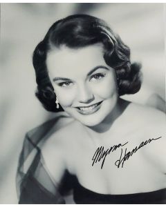 Myrna Hansen PARTY GIRL, SO THIS IS PARIS signed 8x10 # G06