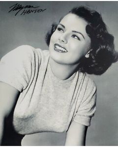 Myrna Hansen signed 8x10 SO THIS IS PARIS, PARTY GIRL # G12