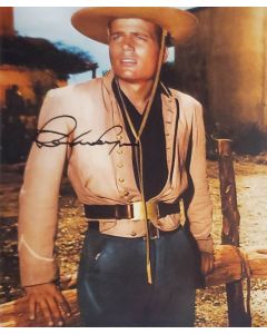 Patrick Wayne signed 8x10 RIO GRANDE, THE ALAMO # G06
